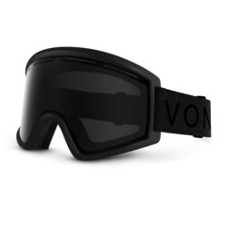 Men's Von Zipper Goggles - Von Zipper Cleaver Goggles. Black Satin - Blackout